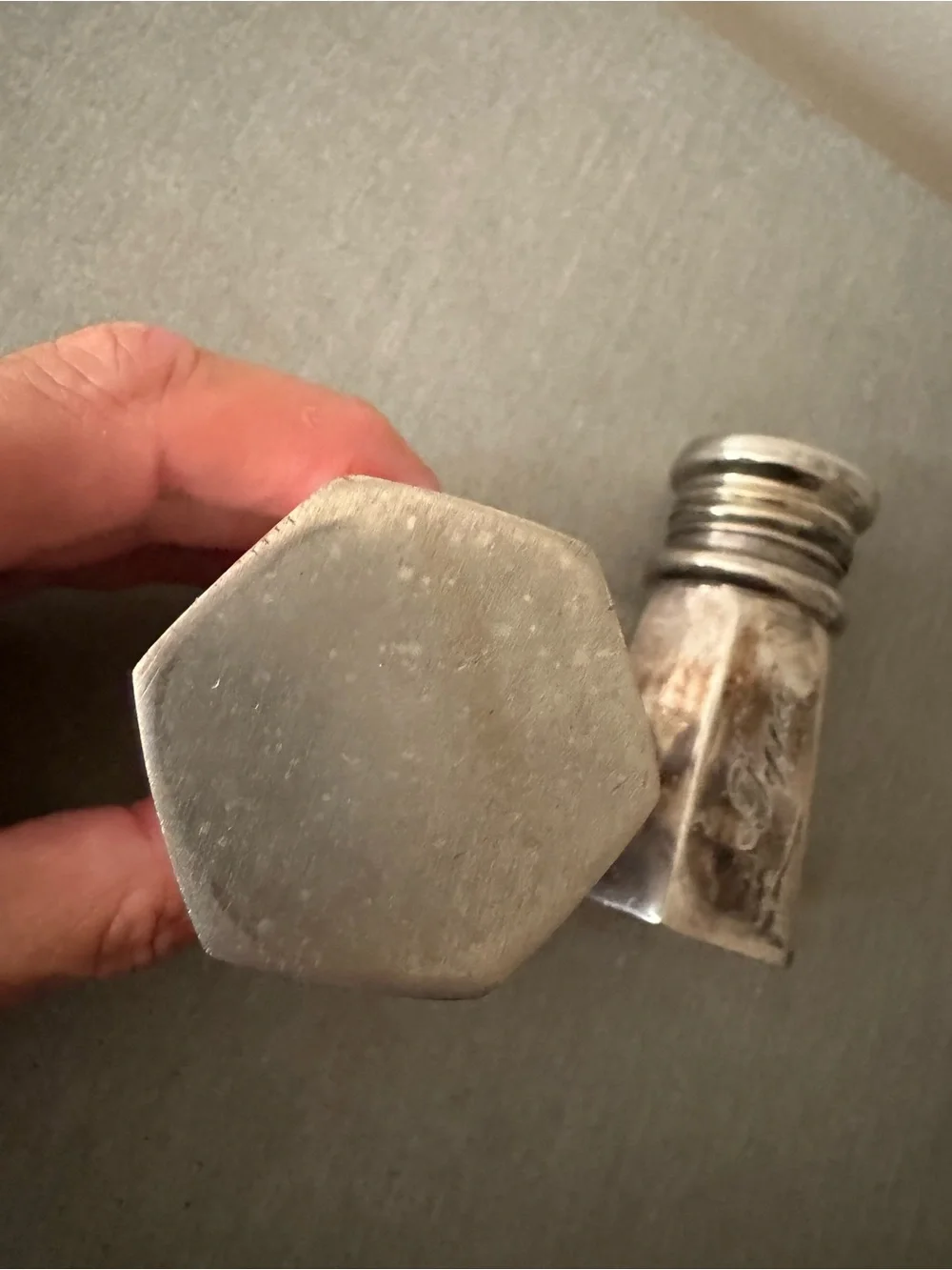 Pottery Barn Silver-plated Salt & Pepper Shakers from 2020s
